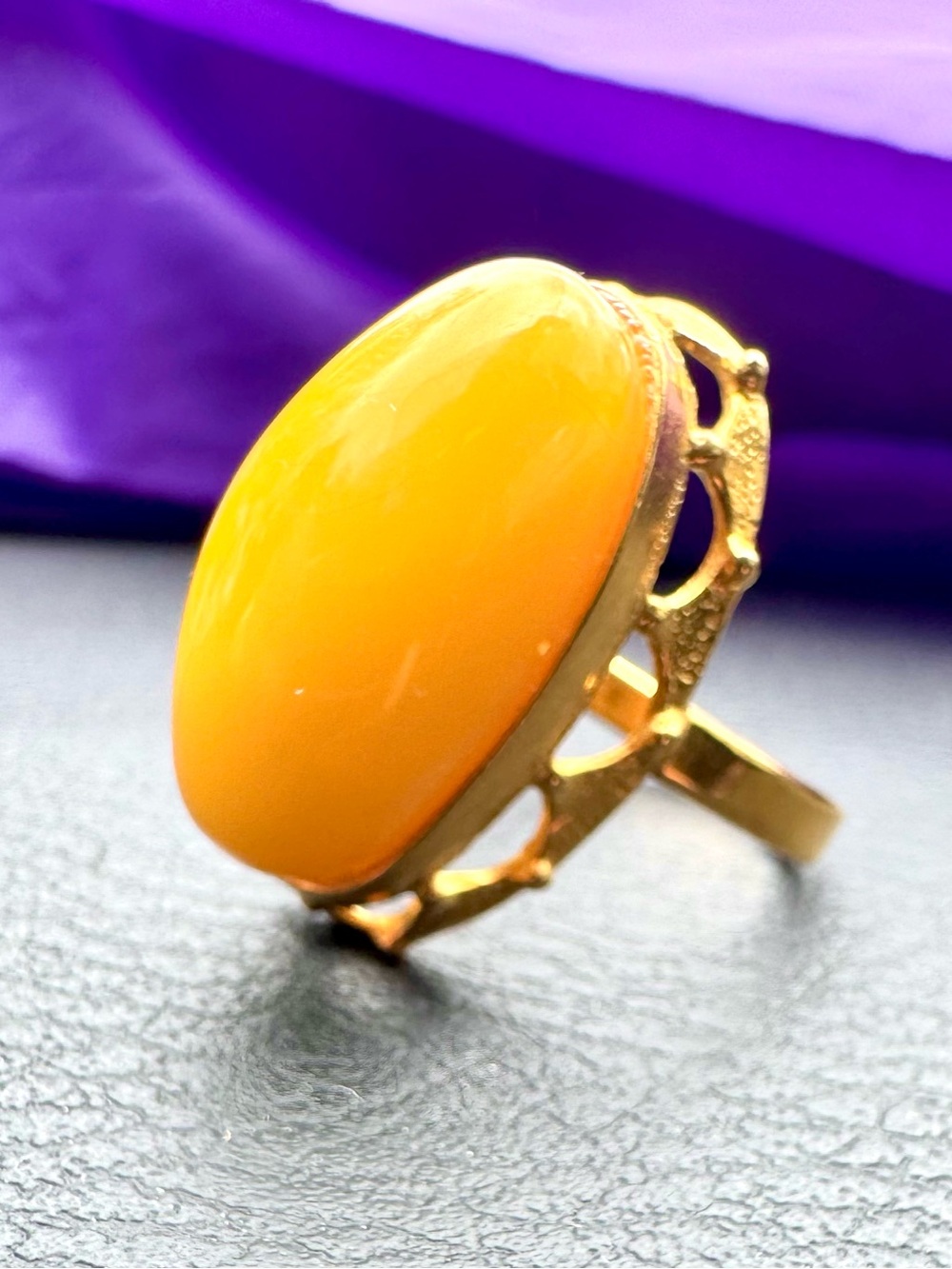 Quality Amber Ring - Picture 3 of 13
